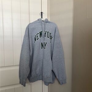 Brandy Melville Gray Collegiate Sweatshirt